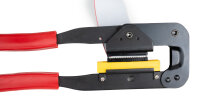 Pressing tool for flat ribbon connectors
